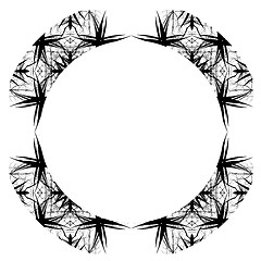 Image showing Decorative Abstract Digital Design - Circular Frame