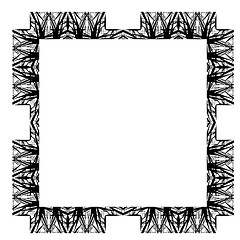 Image showing Decorative Abstract Digital Design - Square Frame