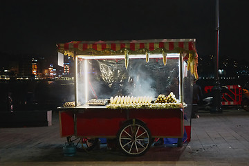 Image showing street food in the city of Istanbul