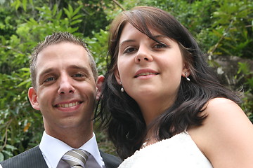 Image showing Bride and groom 