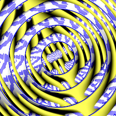 Image showing Abstract 3d background