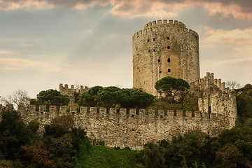 Image showing Rumeli Fortress in Istanbul, Turkey.