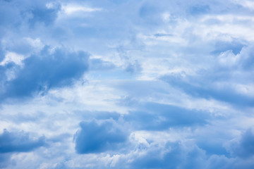 Image showing sky and gray clouds