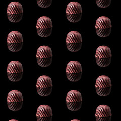 Image showing tasty candy on a black texture