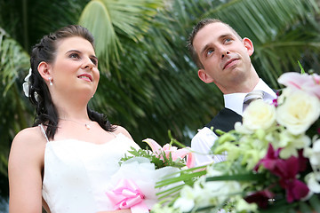 Image showing Bride and groom 