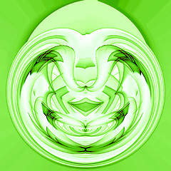 Image showing Abstract 3d background