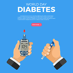 Image showing World Diabetes Day Concept
