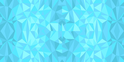 Image showing cyan triangle background