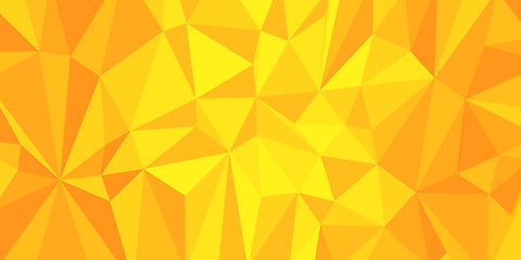 Image showing yellow triangle background