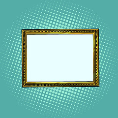Image showing picture frame, blank pattern