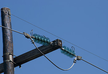 Image showing Detail of power line