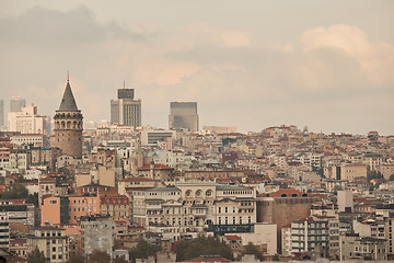 Image showing view of the city of Istanbul from a height