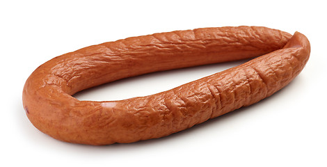 Image showing fresh smoked sausage