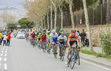 Image showing The Peloton - Volta Ciclista a Catalunya 2016