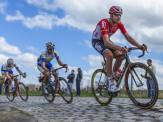 Image showing The Cyclist Frederik Frison - Paris Roubaix 2016