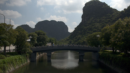 Image showing A bridge in Vietnam