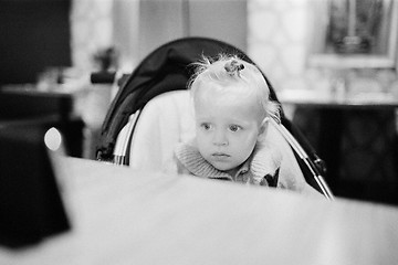 Image showing A babys melancholy