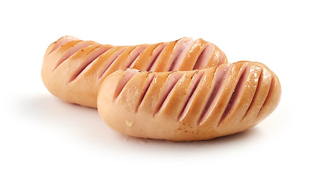 Image showing grilled pork sausages