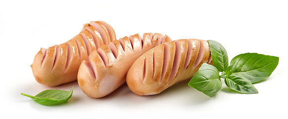 Image showing grilled pork sausages