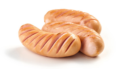 Image showing grilled pork sausages