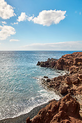 Image showing Beautiful landscape of Lanzarote Island