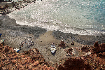 Image showing Beautiful landscape of Lanzarote Island