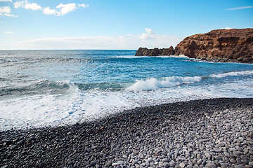 Image showing Beautiful landscape of Lanzarote Island