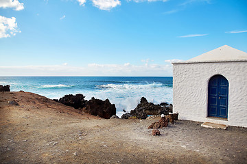 Image showing Beautiful landscape of Lanzarote Island