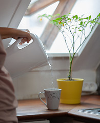 Image showing A kitchen pastoral