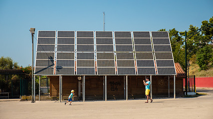 Image showing A sunny day at countryside