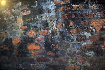 Image showing A brick wall