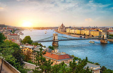 Image showing landmarks of Budapest