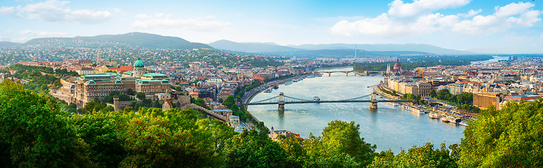 Image showing Panoramic of Budapest