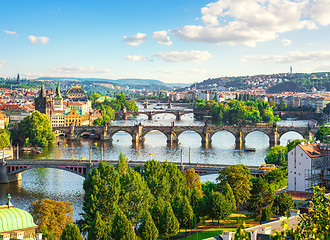 Image showing Bridges in Prague