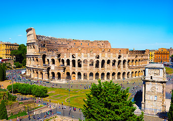 Image showing Coliseum in Rome