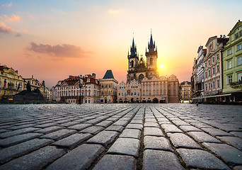 Image showing Tynsky Temple in Prague