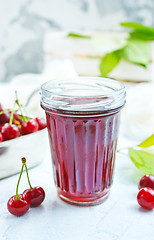 Image showing cherry juice