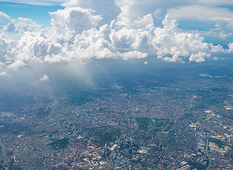 Image showing Manila from the air