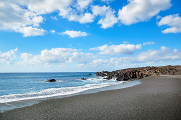 Image showing Beautiful landscape of Lanzarote Island