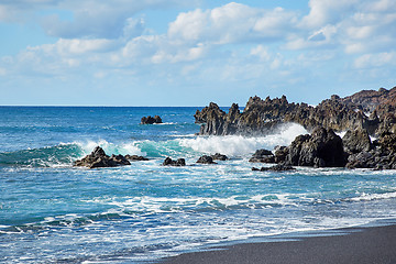 Image showing Beautiful landscape of Lanzarote Island