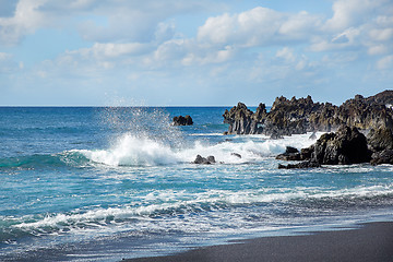 Image showing Beautiful landscape of Lanzarote Island