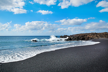 Image showing Beautiful landscape of Lanzarote Island