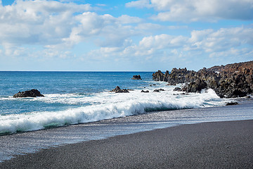 Image showing Beautiful landscape of Lanzarote Island