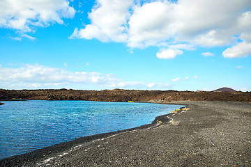 Image showing Beautiful landscape of Lanzarote Island