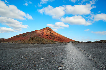 Image showing Beautiful landscape of Lanzarote Island