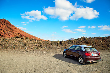 Image showing Beautiful landscape of Lanzarote Island