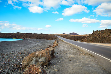 Image showing Beautiful landscape of Lanzarote Island