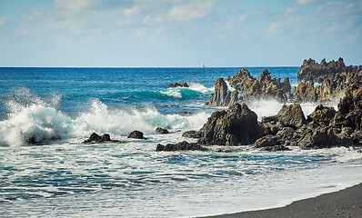 Image showing Beautiful landscape of Lanzarote Island