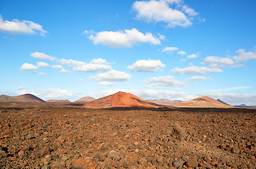 Image showing Beautiful landscape of Lanzarote Island