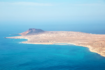 Image showing View of Graciosa Island